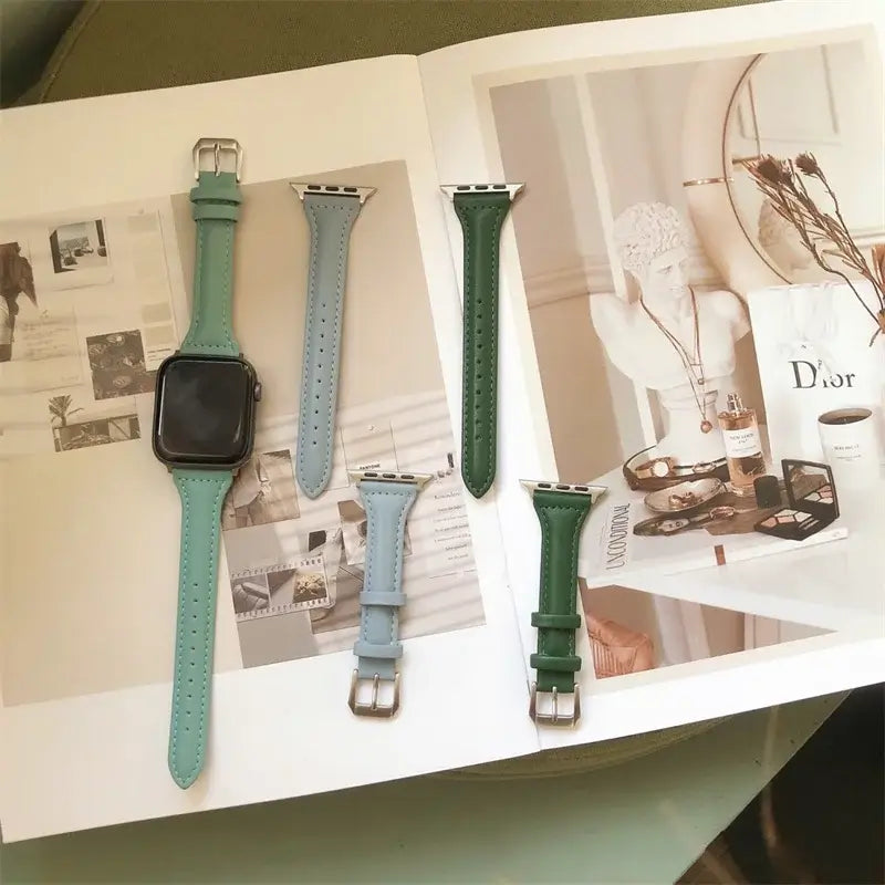 Apple Watch Leather Strap - Premium Quality, Stylish Design
