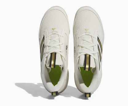 adidas Women's Adizero Purehustle 3 Elite 'Off White Gold Metallic' Sneakers