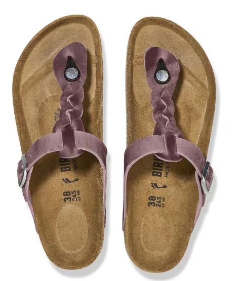 Birkenstock Women's Gizeh Braid Oiled Leather Sandals