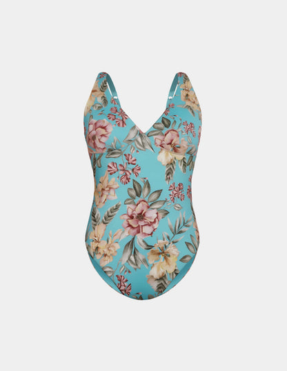 Sculpt Deep V One Piece Swimsuit