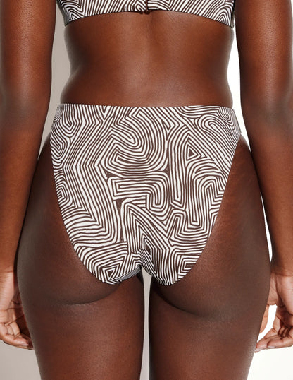 Sculpt High Cut Bikini Swim Bottom