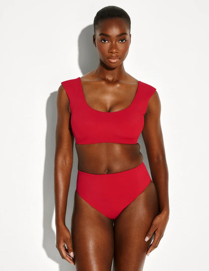 Sculpt High Rise Bikini Swim Bottom