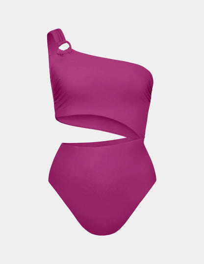 Sculpt One Shoulder One Piece Swimsuit