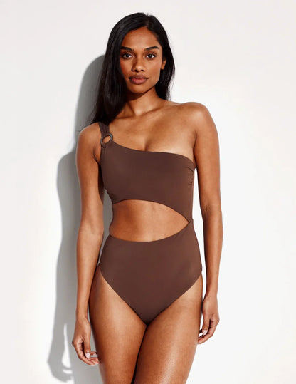 Sculpt One Shoulder One Piece Swimsuit - Last Call