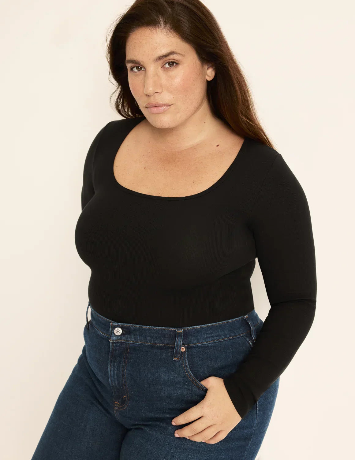 SculptRib™ Cotton Bodysuit