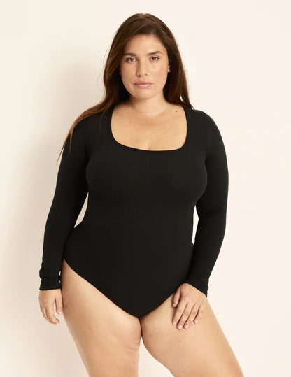 SculptRib™ Cotton Bodysuit