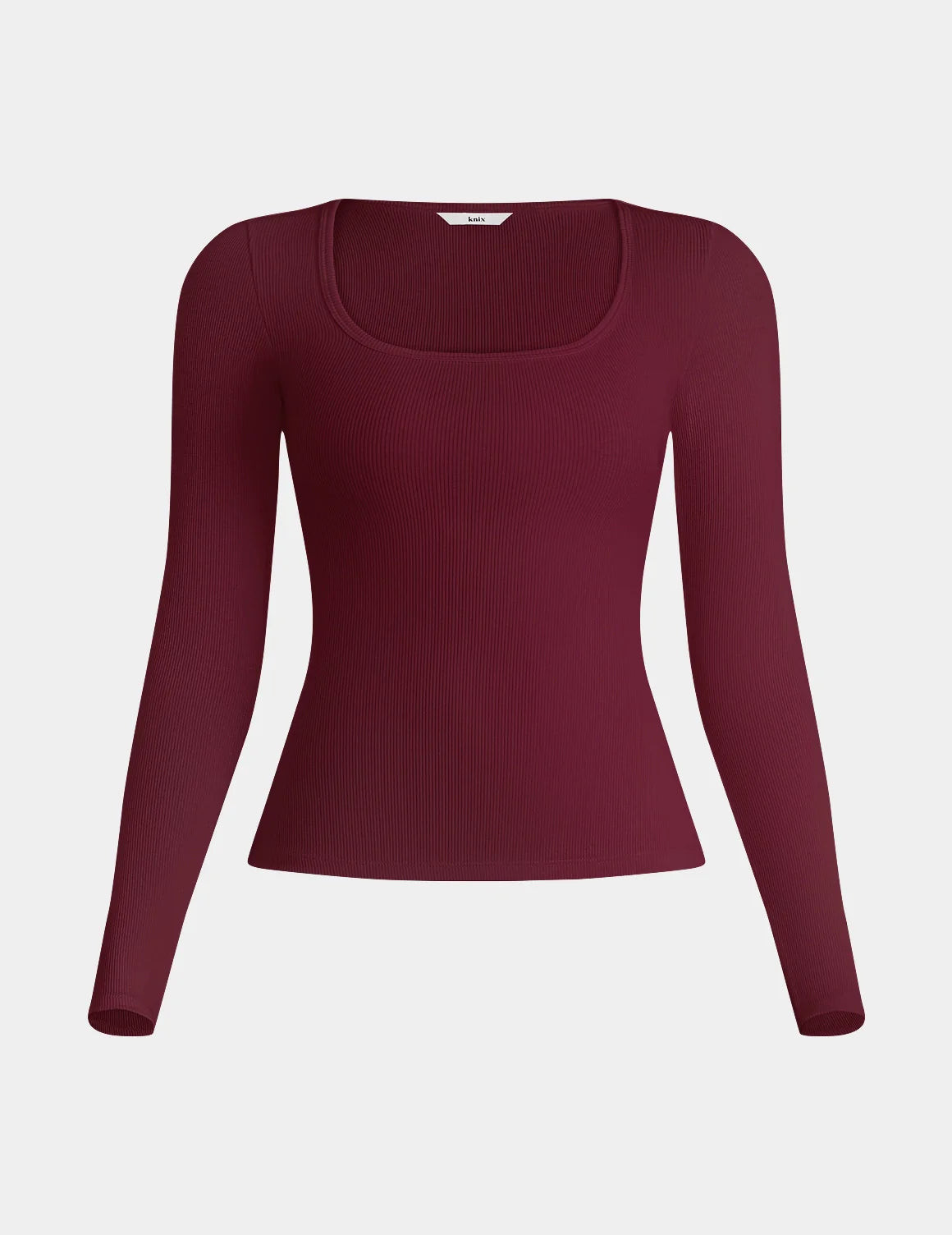 SculptRib™ Cotton Long Sleeve Top