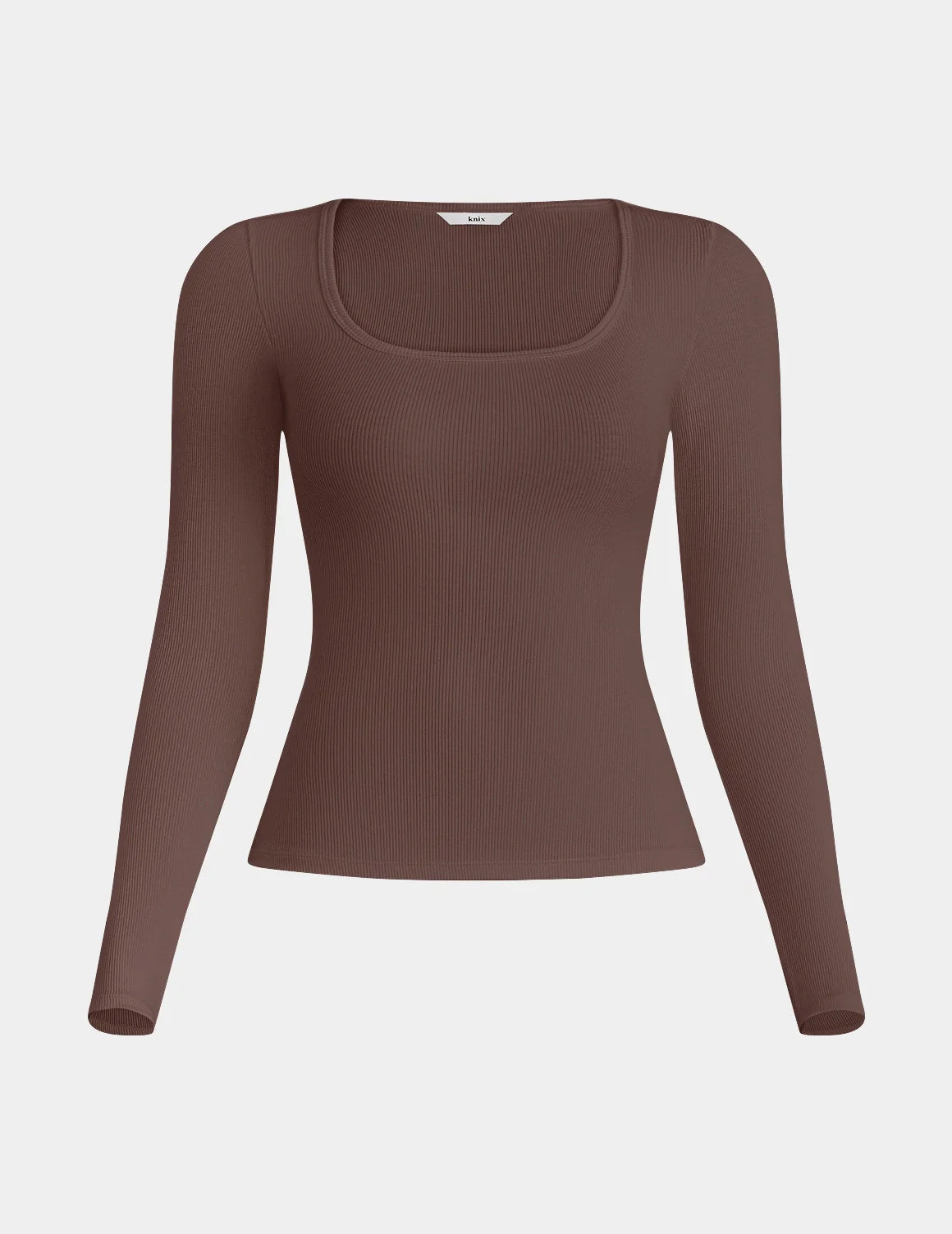 SculptRib™ Cotton Long Sleeve Top