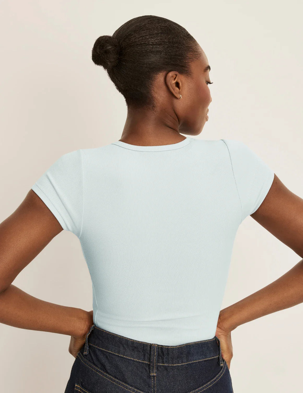 SculptRib™ Cotton T-Shirt