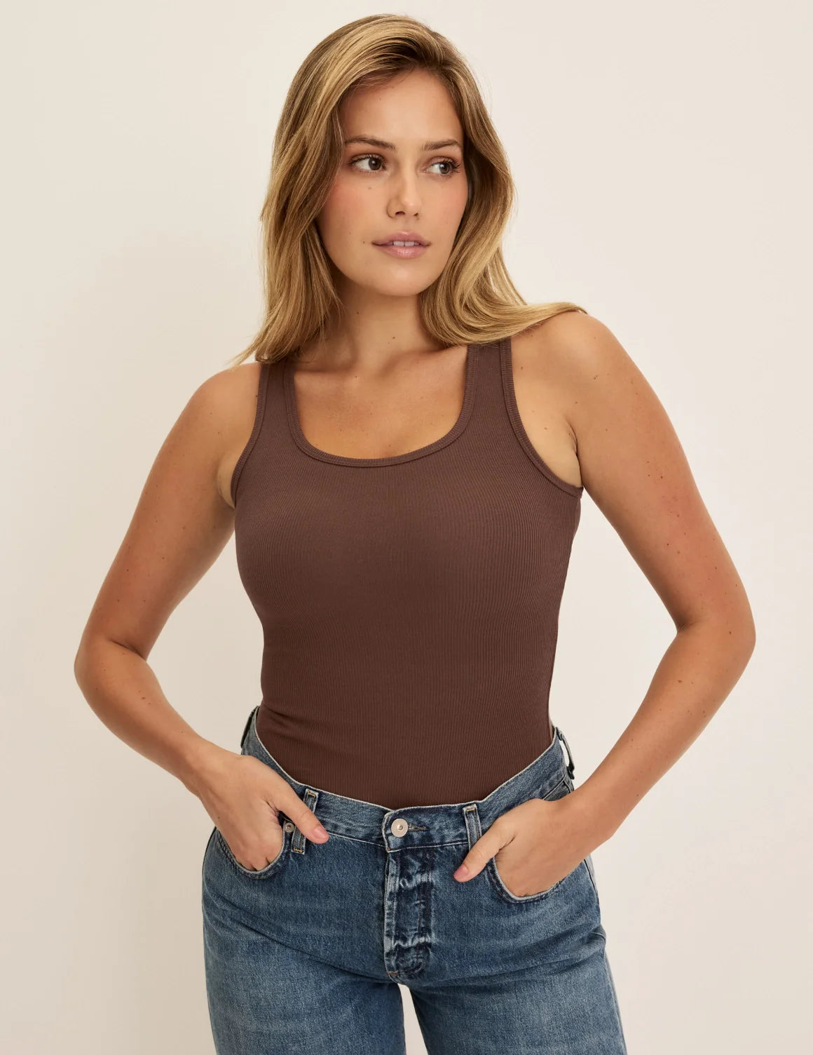 SculptRib™ Cotton Tank