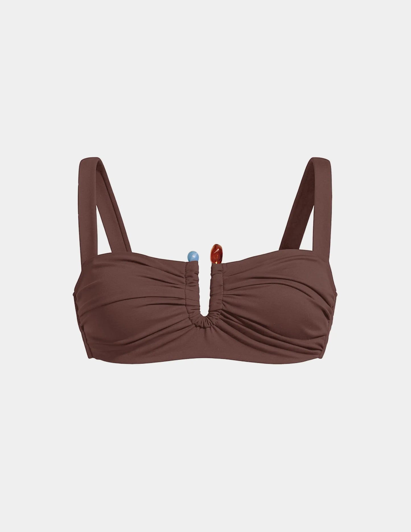 Limited-Edition Sculpt Ruched Bikini Top