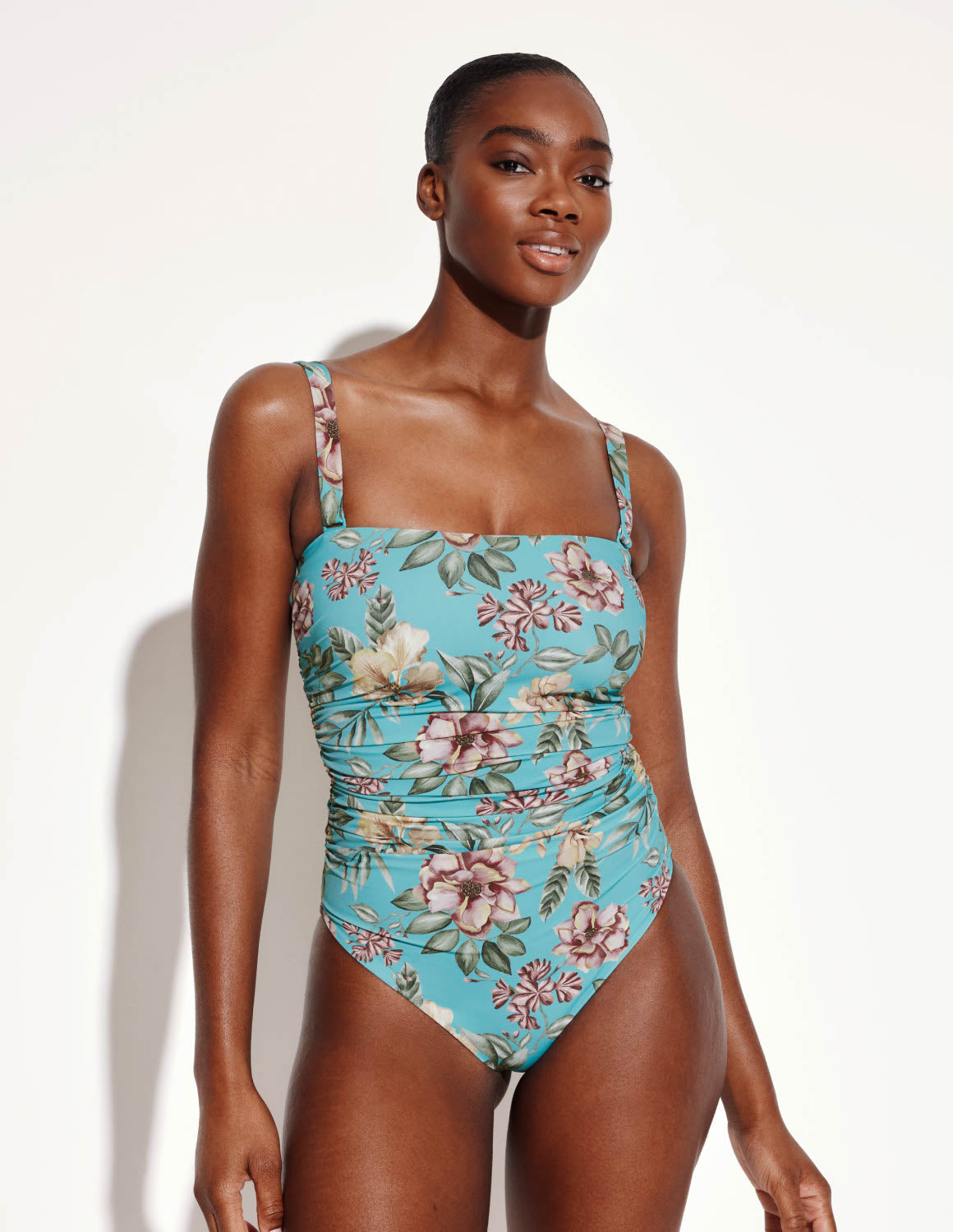 Sculpt Ruched One Piece Swimsuit
