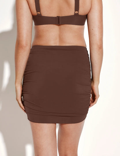Sculpt Ruched Swim Skirt