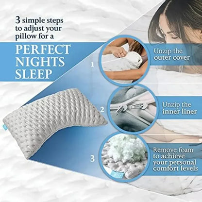 Adjustable Memory Foam King Size Pillow