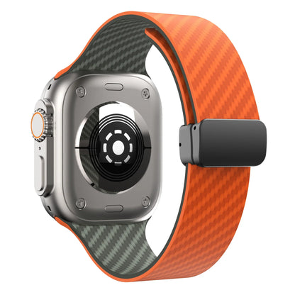 Apple Watch Silicone Strap - Magnetic Buckle, Durable Design