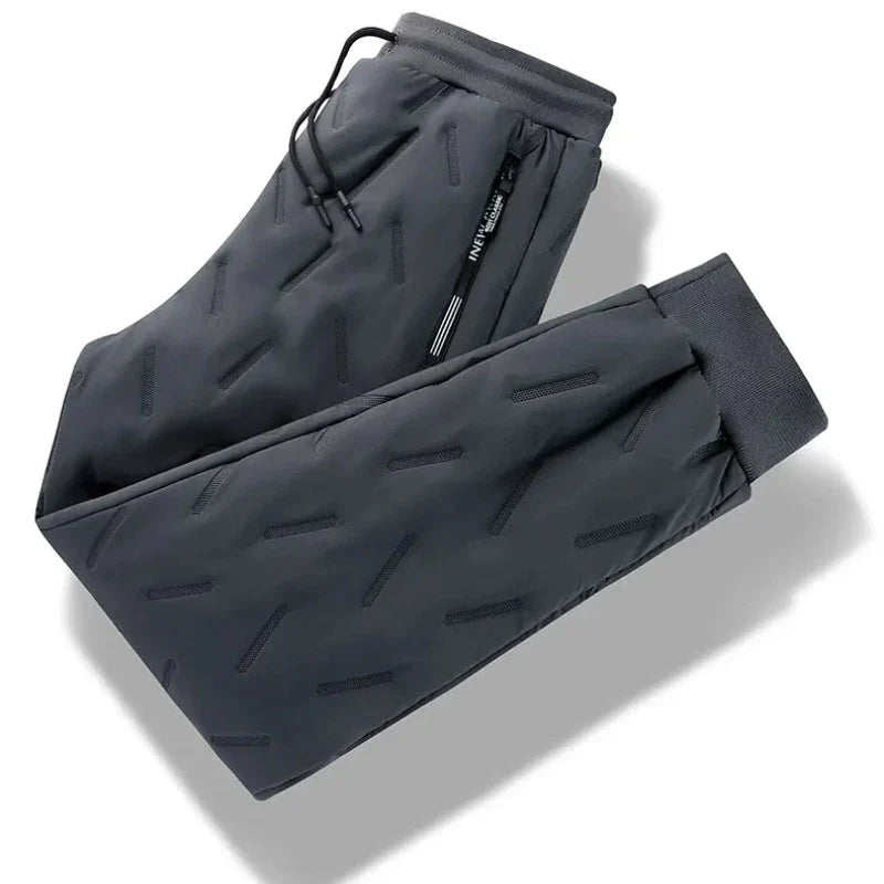 Sweatwear Winter Warm Lambswool Thicken Sweatpants Men Outdoors Casual Windproof Jogging Pants Brand High Quality Trousers Men