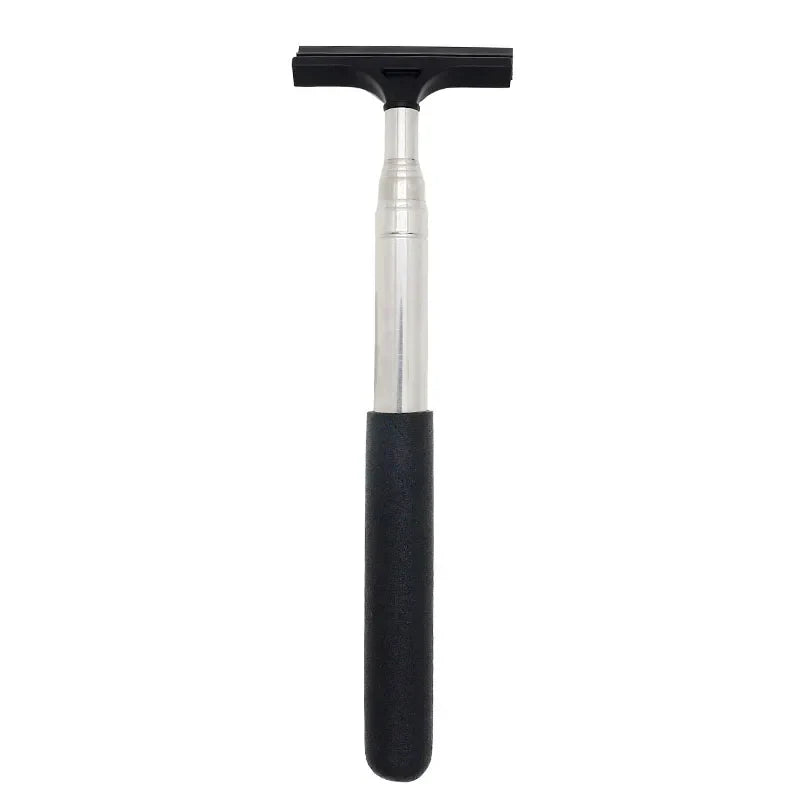 Car Rearview Mirror Wiper Cleaning Tool Auto Glass Mist Cleaner Scraper Car Accessories Handle Telescopic Window Cleaning Brush