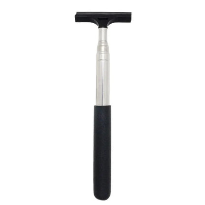 Car Rearview Mirror Wiper Cleaning Tool Auto Glass Mist Cleaner Scraper Car Accessories Handle Telescopic Window Cleaning Brush