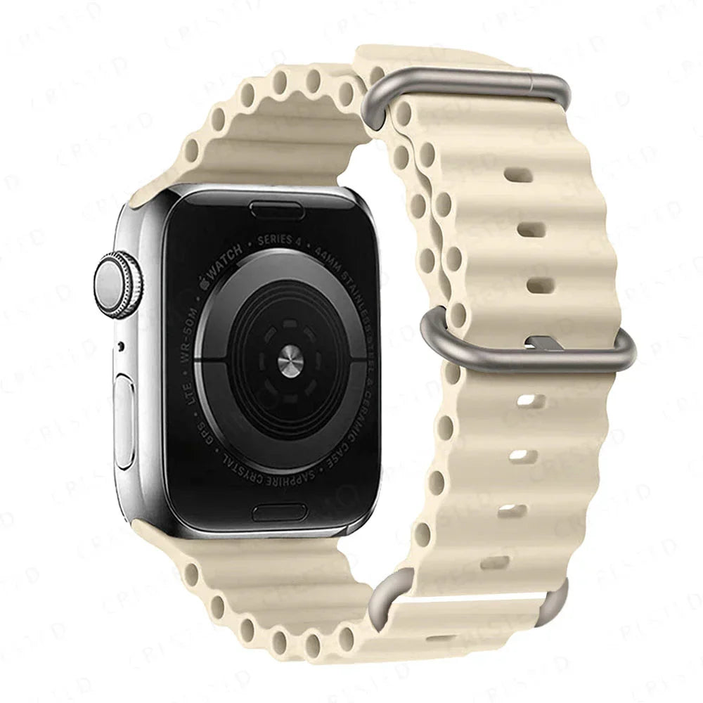 Apple Watch Silicone Strap - Waterproof and Breathable Band