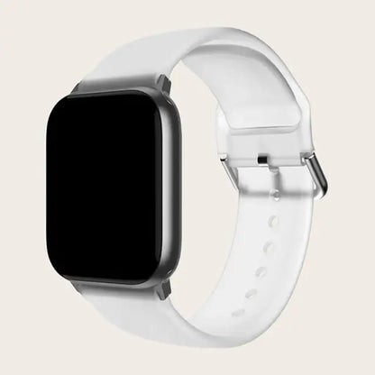 Apple Watch Silicone Strap - Colorful Floral Pattern Band