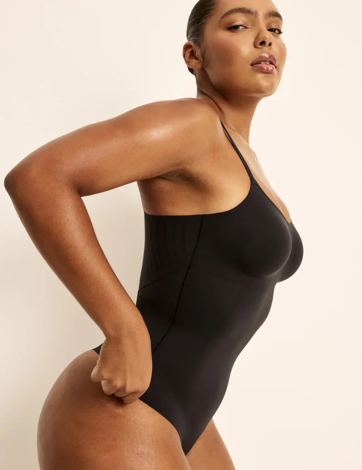Customizable Shaper Thong Bodysuit
