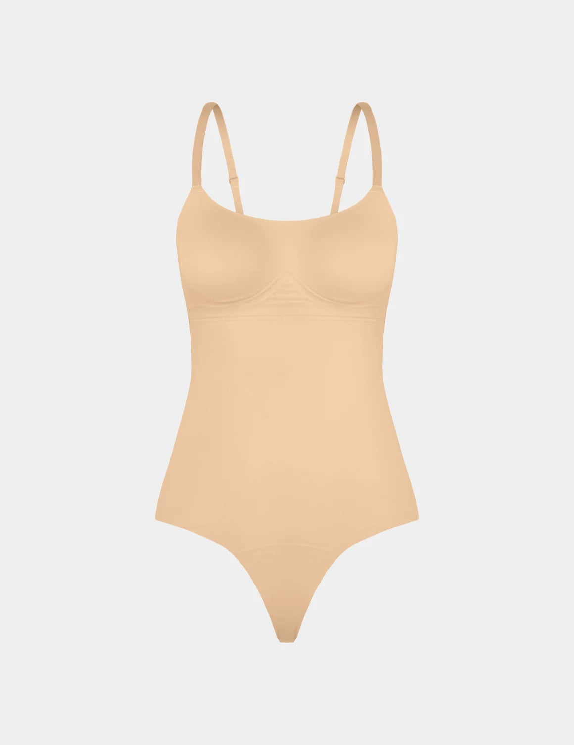 Customizable Shaper Thong Bodysuit