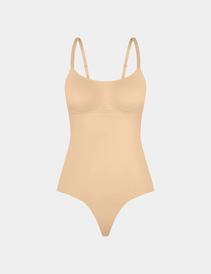 Customizable Shaper Thong Bodysuit