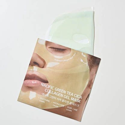 Green Tea Cica Collagen Gel Mask (Entire Pack)