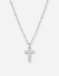 Elevated Faith Silver Cross Necklace