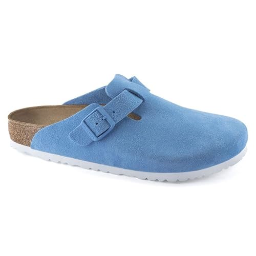 Birkenstock Boston Suede Leather Clogs