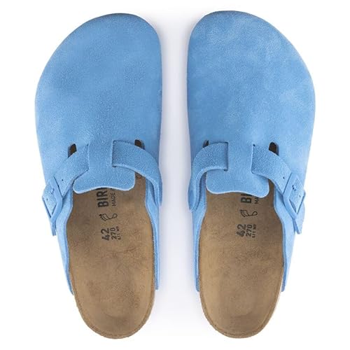 Birkenstock Boston Suede Leather Clogs