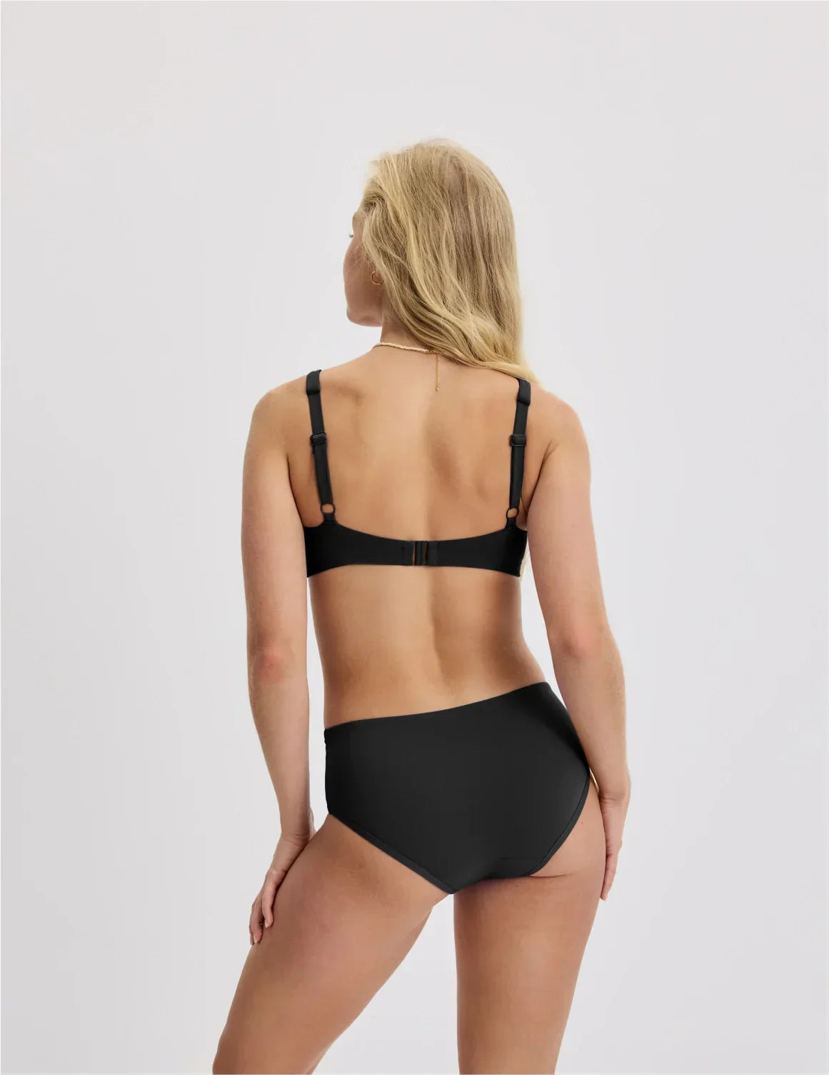 Teen Square Neck Scoop Bikini Top