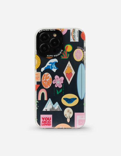 Elevated Faith Sticker Collage x Ashlee Bock Phone Case