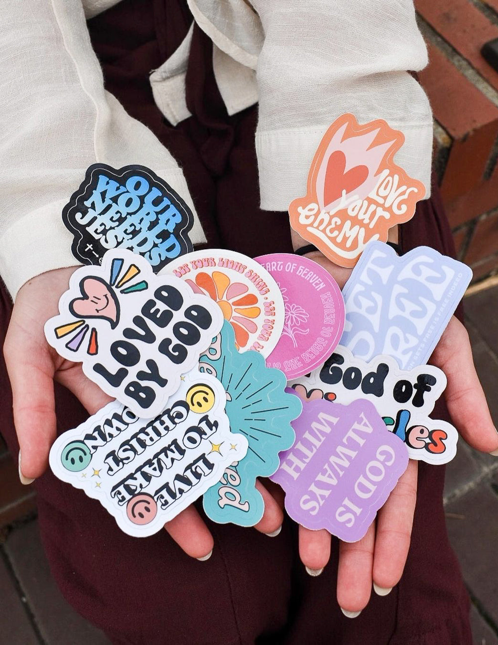 Elevated Faith Mystery Sticker 4-Pack