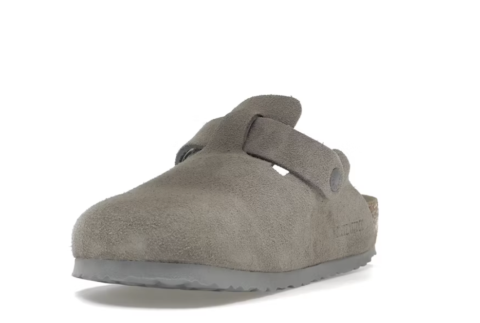 Birkenstock Boston Soft Footbed Suede Leather Clogs