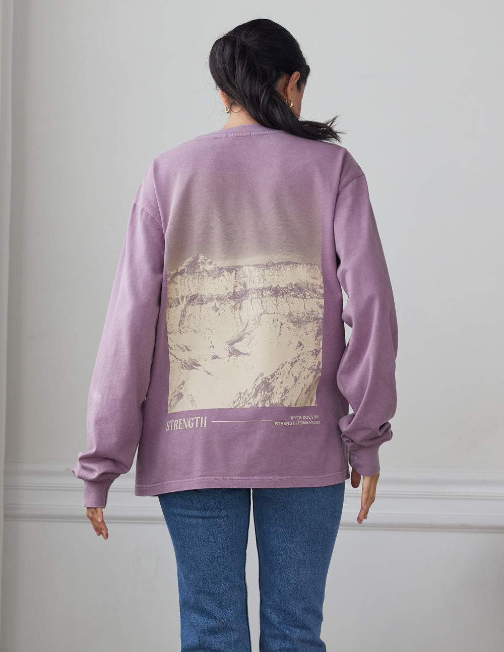 Elevated Faith Strength LS Unisex Tee