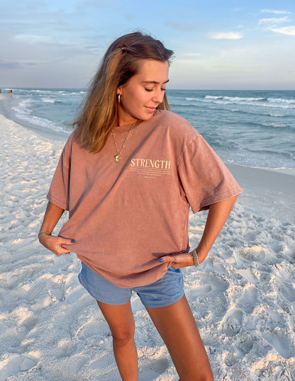 Elevated Faith Strength Unisex Tee