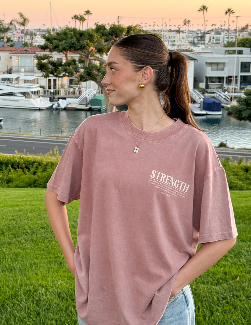 Elevated Faith Strength Unisex Tee