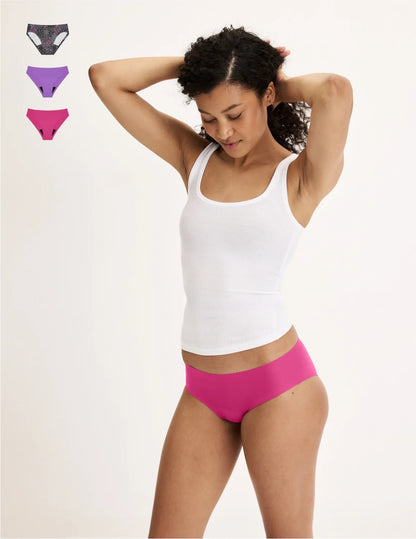 Teen Super Leakproof® No-Show Bikini 3-Pack - Last Call