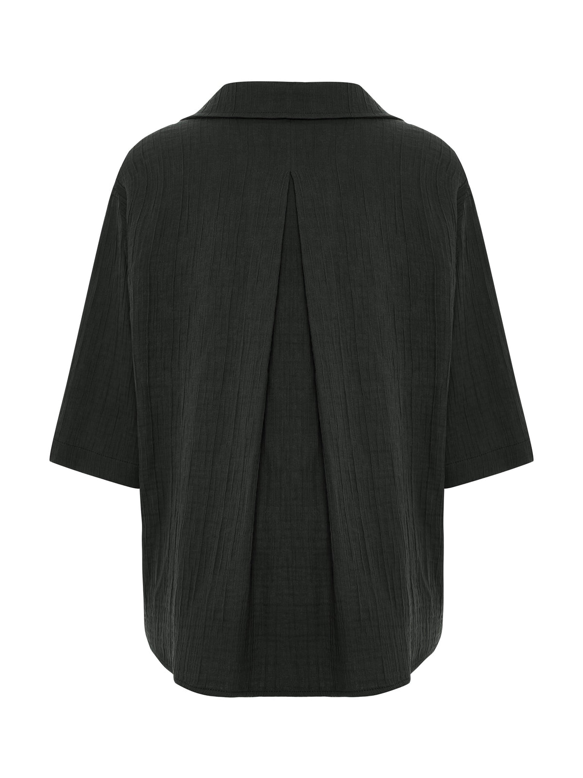 Kaya Boyfriend Shirt - Charcoal
