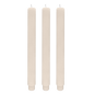 Fluted Taper Candles - Set of 3