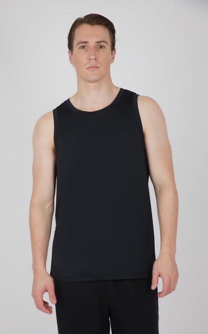 90 Degree by Reflex Men's Pique Race Track Muscle Tank