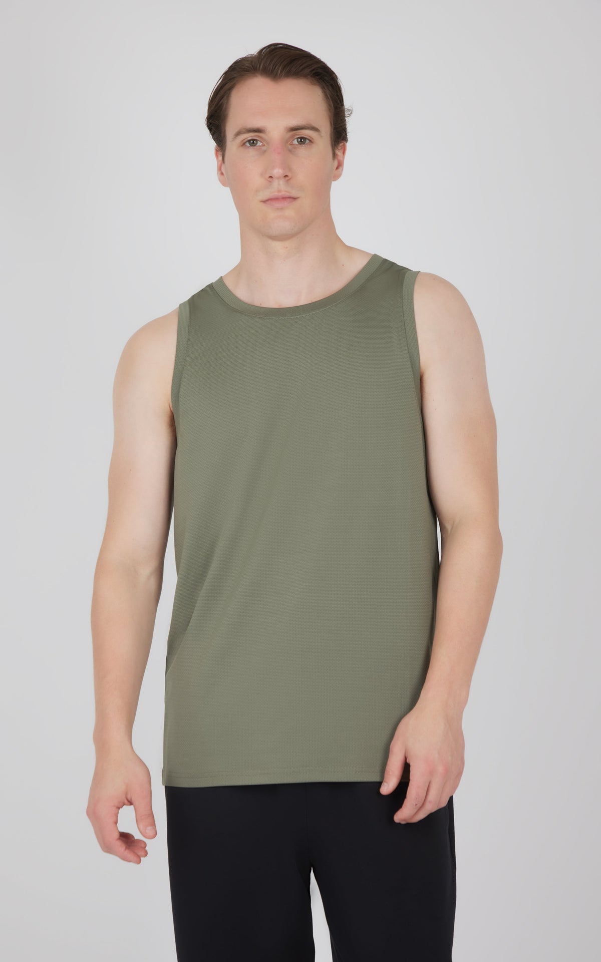 90 Degree by Reflex Men's Pique Race Track Muscle Tank