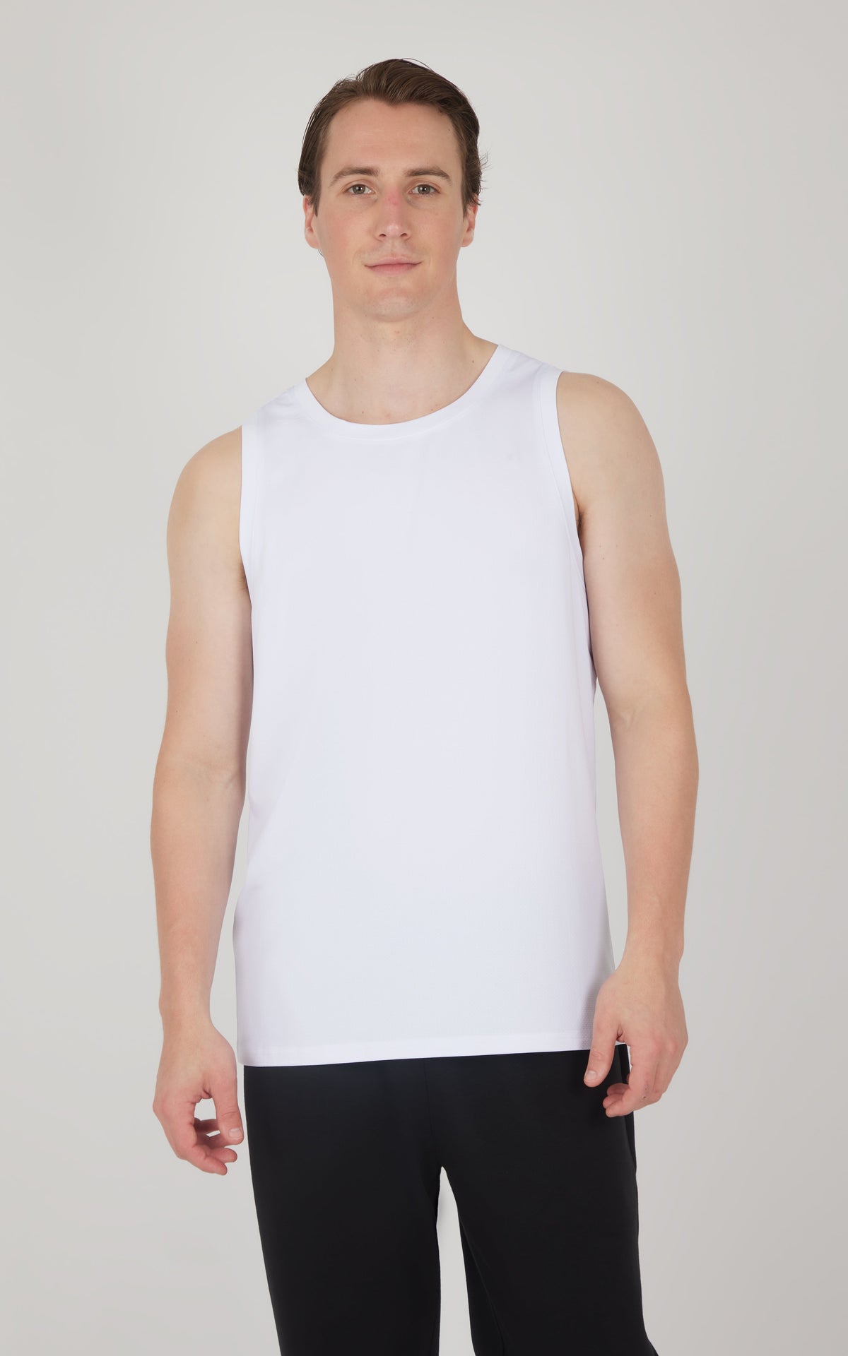 90 Degree by Reflex Men's Pique Race Track Muscle Tank