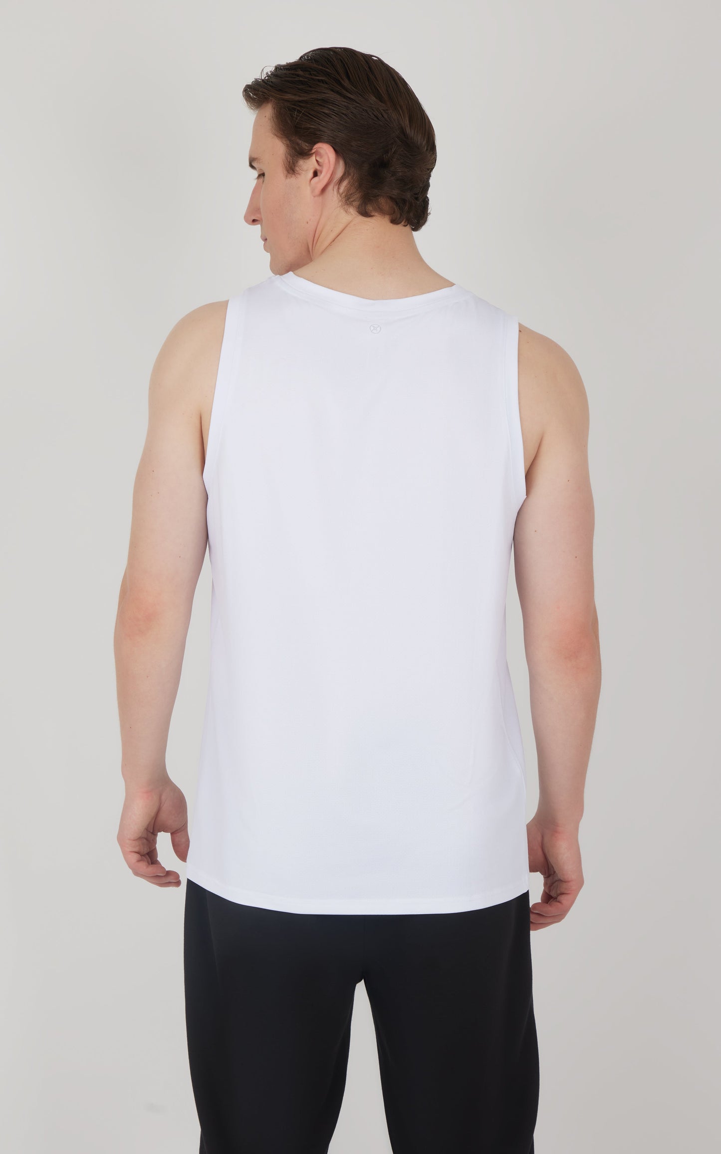 90 Degree by Reflex Men's Pique Race Track Muscle Tank