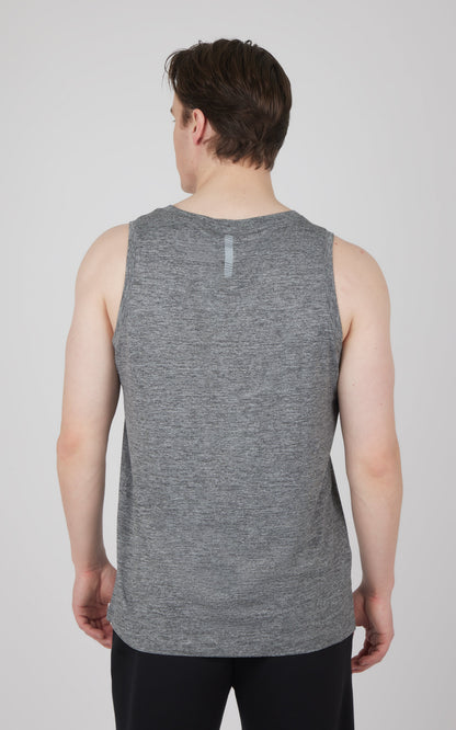90 Degree by Reflex Men's Cationic Two Tone Heather Pace Muscle Tank