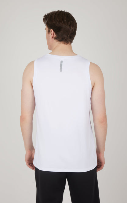 90 Degree by Reflex Men's Cationic Two Tone Heather Pace Muscle Tank
