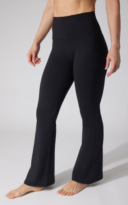 90 Degree by Reflex Lux Hudson Elastic Free V-Back 7/8 Flare Pant