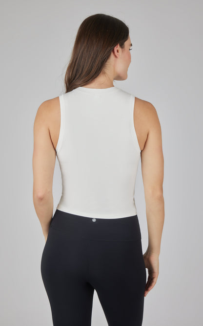 90 Degree by Reflex Airlite Cotton Mock Neck Tank