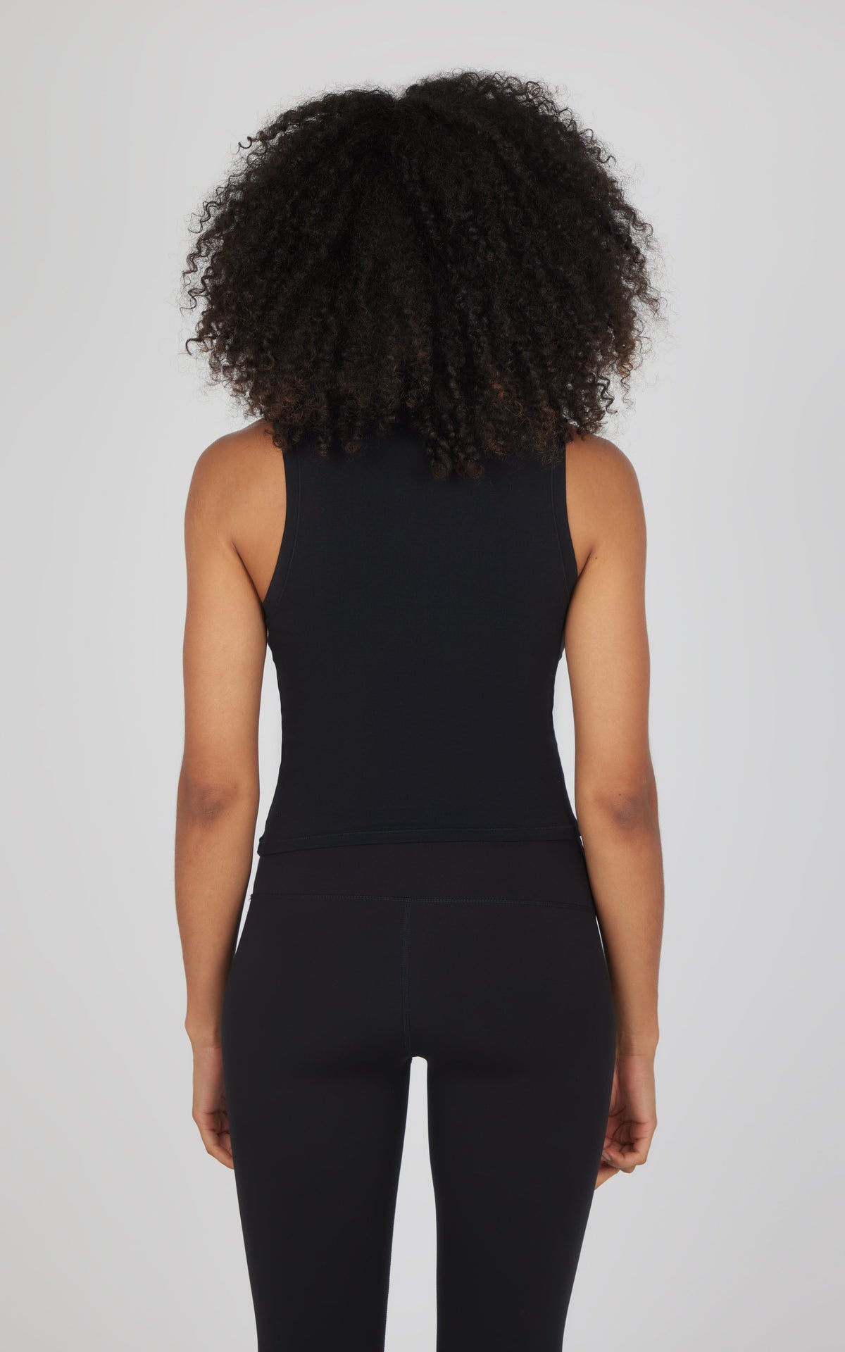 90 Degree by Reflex Airlite Cotton Mock Neck Tank